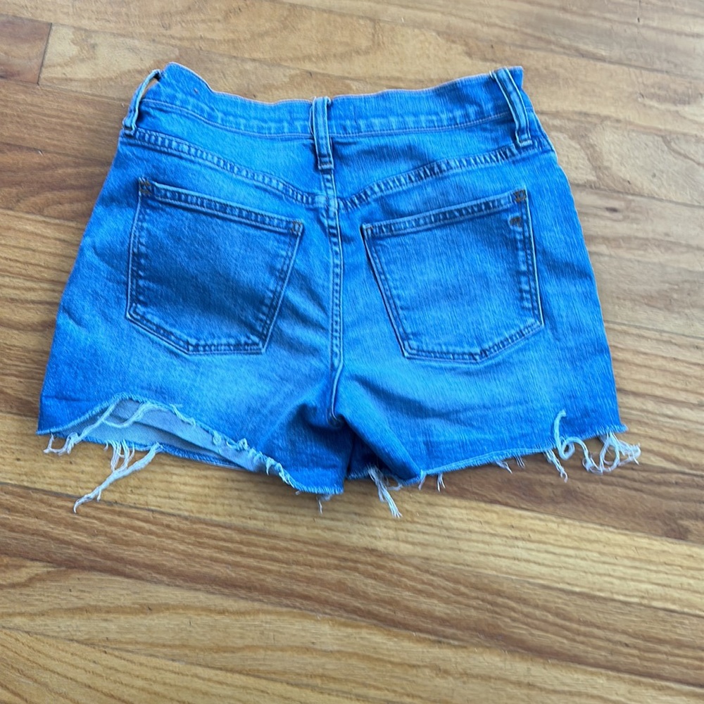 Madewell High Rise Denim Shorts - Picture 2 of 5